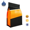 Custom printed zip lock snacks packaging aluminum side gusset plastic bags food package