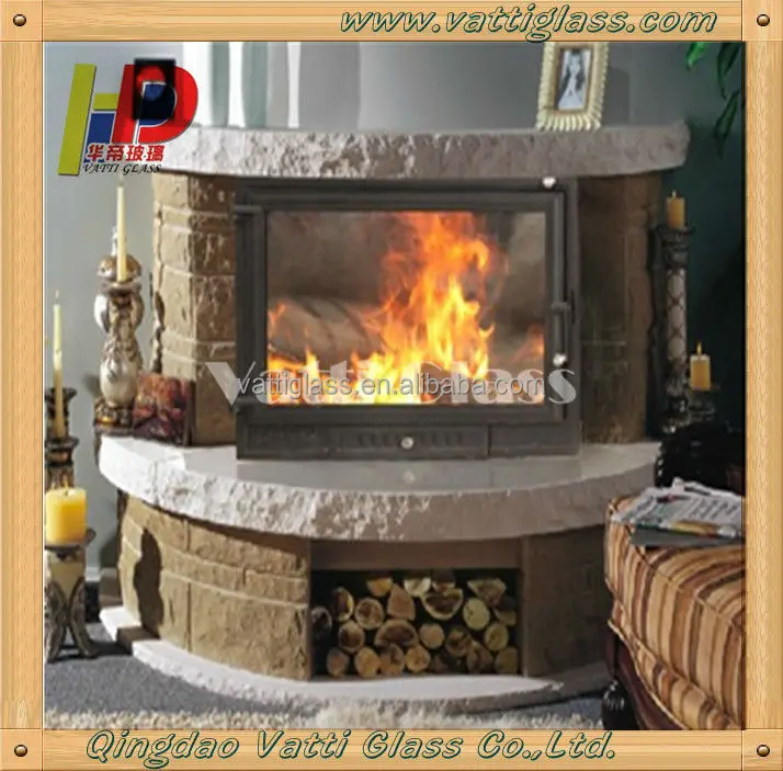 Best Quality And Low Price Fireproof Glass For Fireplace And Stove