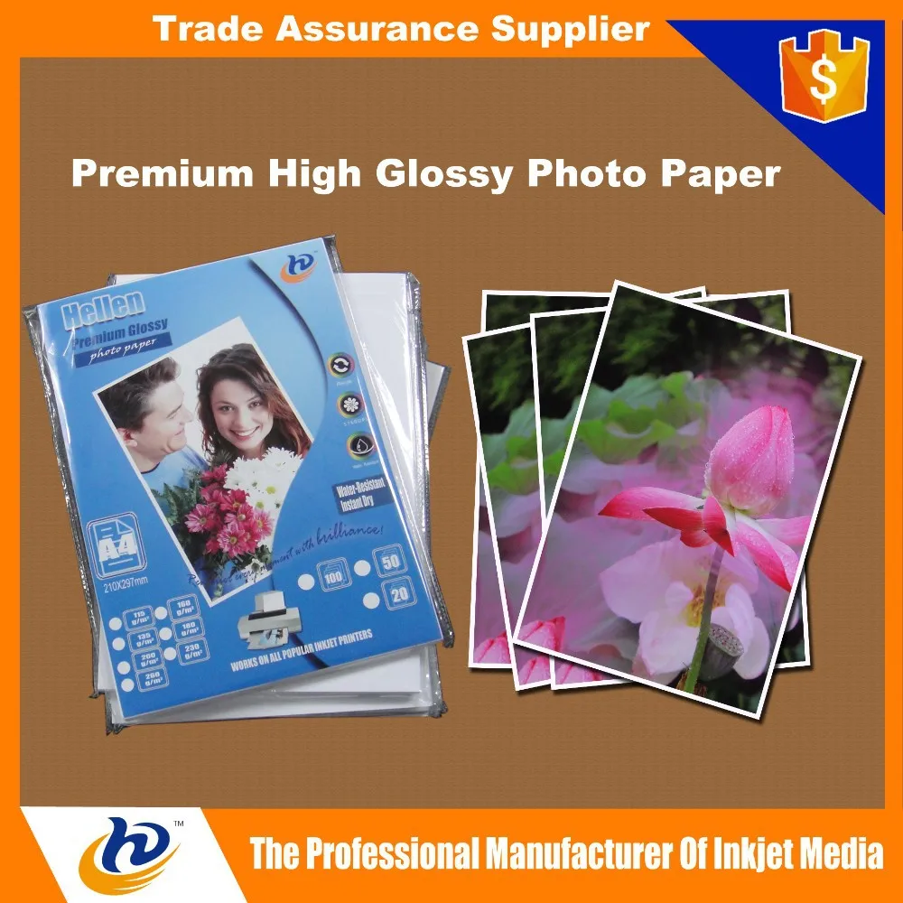 A3 A4 4r 4x6 10x15 13x18 180g 200g 230g260g Wholesale Glossy Inkjet Photo Paper Buy Wholesale 1222