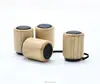 2018 OEM ODM gift new personal simple design portable wireless mini speaker wooden with bluetooth function