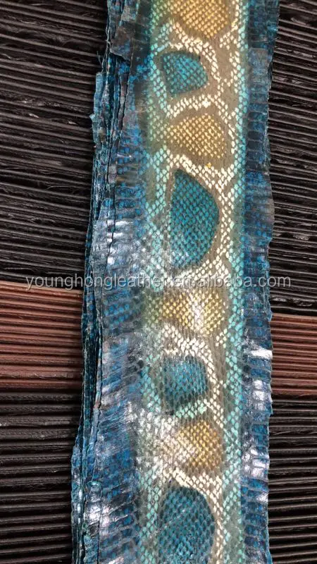 Masqué eau peau de serpent masquer cuir peau de serpent Craft Supply naturel 