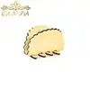 Design customized white shell shape decorative hair clip claw