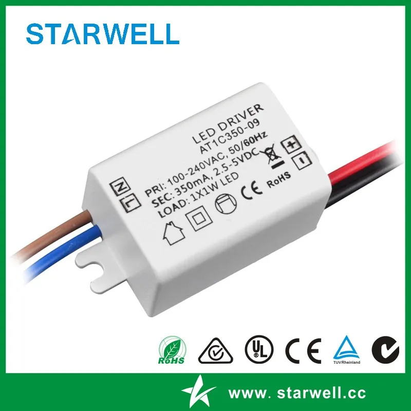At3u12 09 Ce Rohs Certificated Constant Voltage 12v Led Power Supply 3w