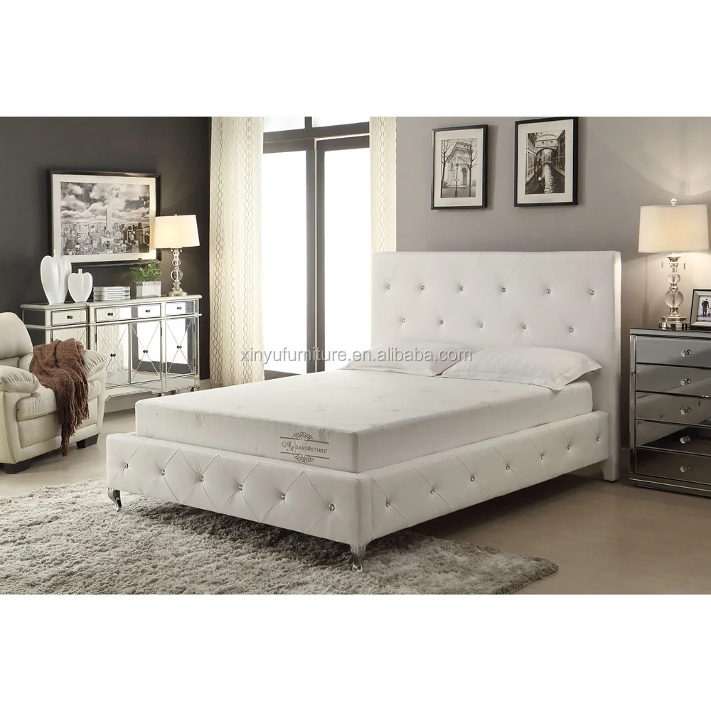 2015 moderne de chambre à coucher lit douillet king size et queen ...