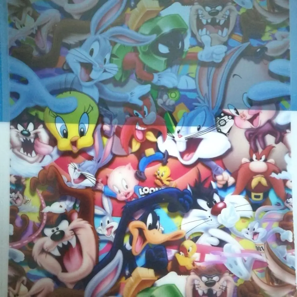 Hydrographic Film Looney Toons 100 Cm Hydro Dipping Hydrographics Rolled 