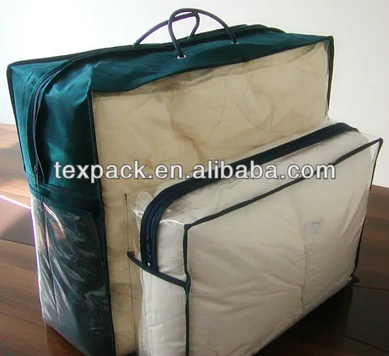 Promotional Plastic Duvet Storage Bags For Quilt,Blanket,Duvet