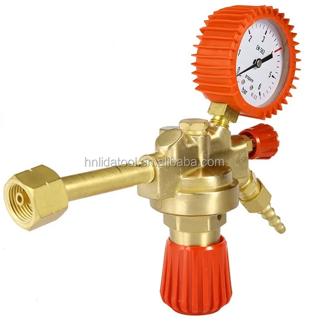 Euro Type Lpg Gas Cylinder Regulator With One Gauge Buy Lpg Gas