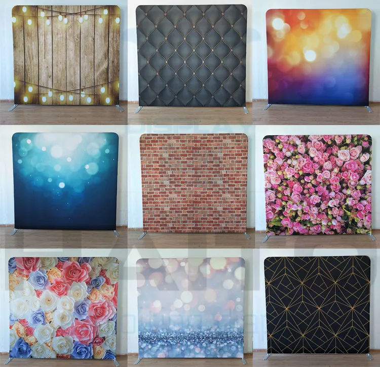 8x8ft Tension Fabric Graphic Photo Booth Backdrop Size Pillow Case Backdrop Buy Pillow Case