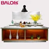 High quality Solid wood / Particle board / Plywood / MDF / Melamine modern designs modular kitchen for wholesale