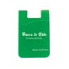 Hot Sale Custom Logo PVC mens ID atm Card Holder anti-wear bank package 3M adhesive wallet for phone