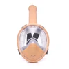 Best price portable easy breath silicone diving goggles mask for scuba diving