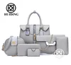 2017 handbag Newly designed Bag six bags in one set women messager bag wholesale ladies totes handbags