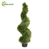 Hot seller Grass Plant Artificial Cypress Boxwood Spiral Topiary Tree