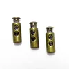WSK-022 High quality zinc alloy two holes spring cord lock stopper metal cord stopper