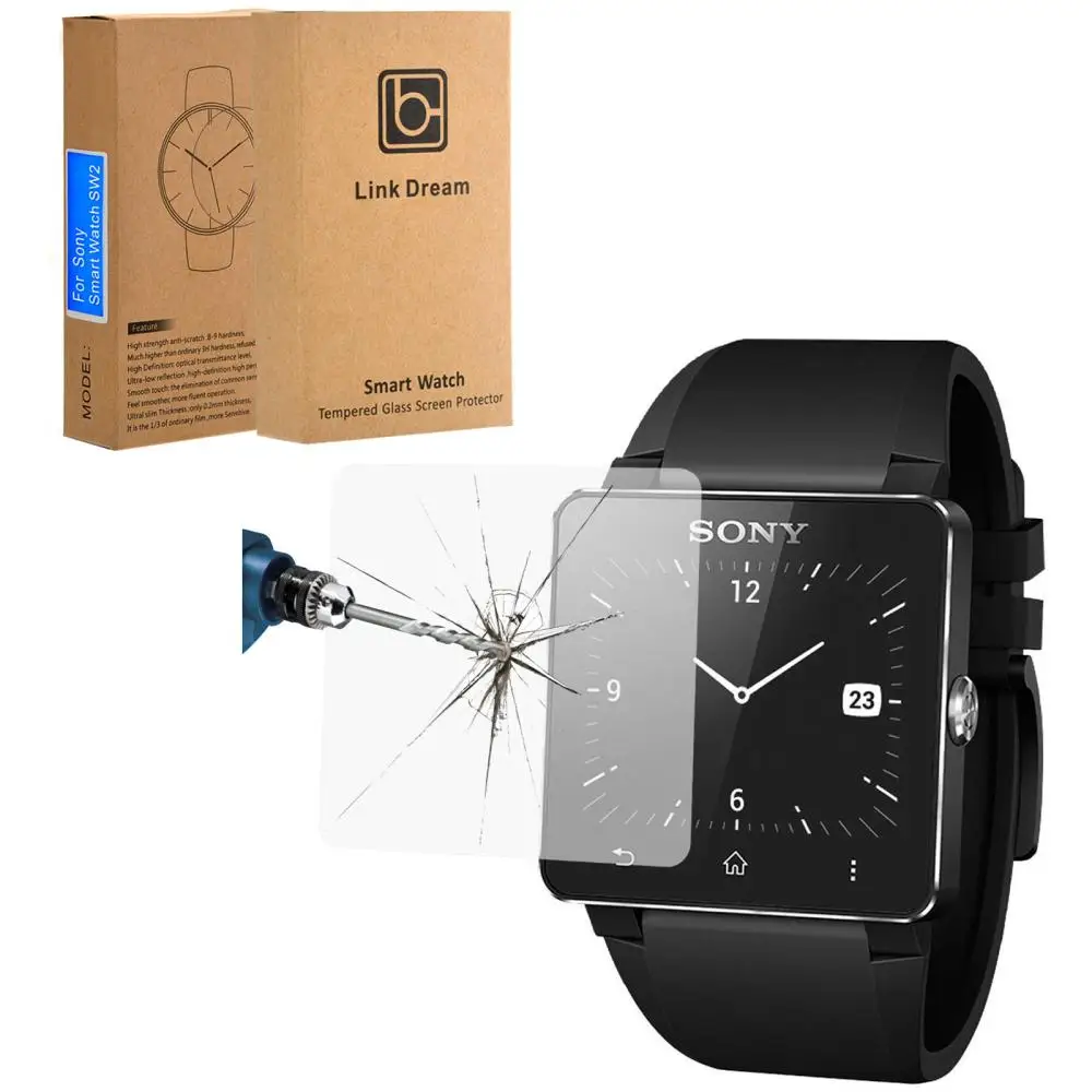 Buy New 0 2mm Premium Tempered Glass Flim Screen Protector For Sony Sw2 Smartwatch 2 Android Bluetooth Watch In Cheap Price On M Alibaba Com