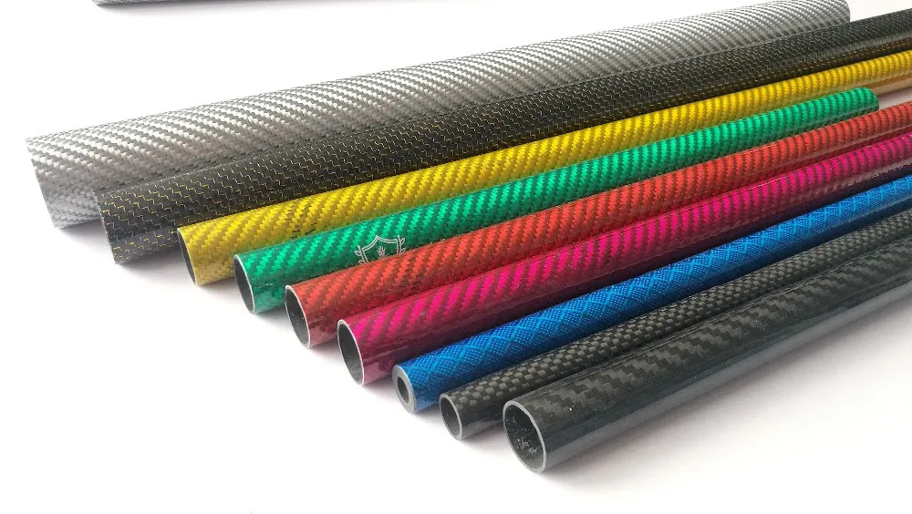3k Carbon Fiber Tube 35mm Carbon Fiber Tube With Color Buy Carbon