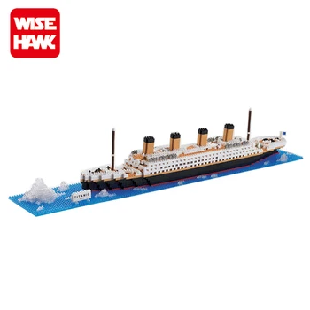 plastic titanic toy ship
