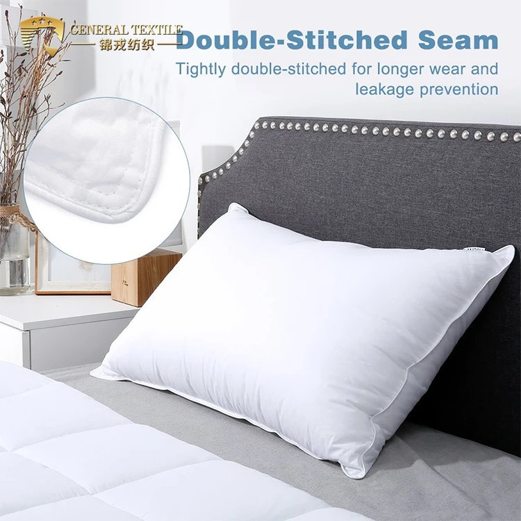5 Star Hotel Used Customized Size Luxury Soft And Comfortable Pillow Buy Soft And Comfortable