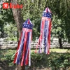 4th of july decoration fabric small windsocks mini windsock