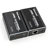 EDID pass through via LANTMDS equalization and enhancement 60M HDMI Extender w/ IR Remote