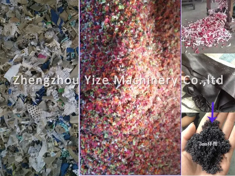 Used Rag Cutter Machine - Efficient Waste Cloth Cutting