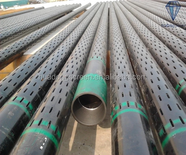 product-593-494 Water well seamless slotted pipe/API 5CT steel slotted screen pipe (China manufacture)