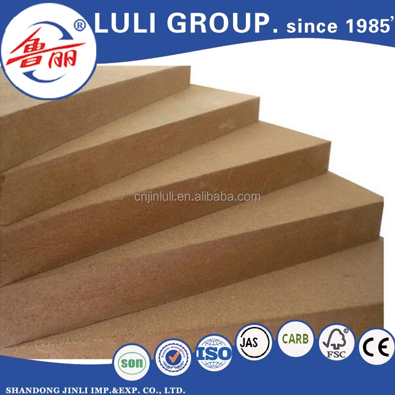 High Quality 2.5mm 3mm 4mm 5mm 6mm 9mm 12mm 15mm 16mm 18mm Raw Mdf