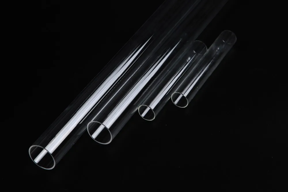 Borosilicate Glass Tube Large Diameter Heat Resistance Cylindrical