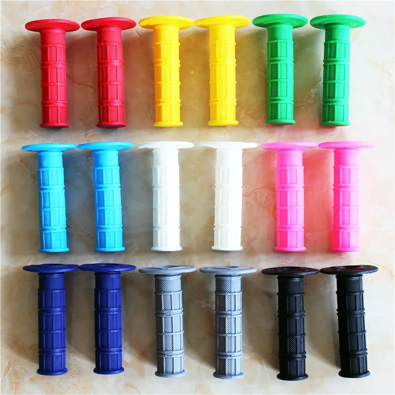 thumbnail image 2 of Motorcycle Grips Handle Grip Motorcycle Handlebar Grip Domino ATV Dirt Pit Bike 2 of 12