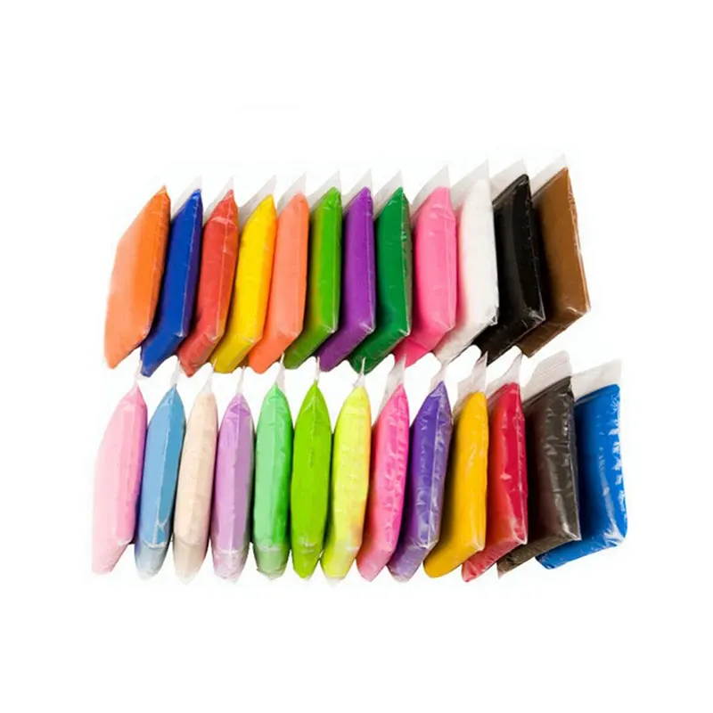 Arcilla Seca Al Aire Bricolaje 36 Colores Arcilla De Modelado Ultraligera Kit