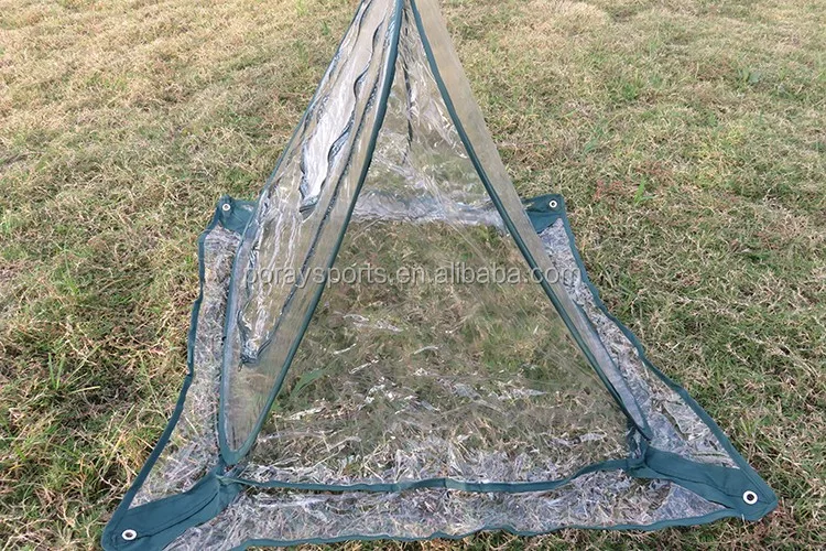 Poray Mini Grow Room Grow Tent Flower Pot Cover Transparent Poray Mini Grow Room Grow Tent Flower Pot Cover Transparent