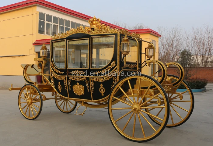 Popular Used horse drawn carriages Luxury Royal horse carriage for sale.jpg