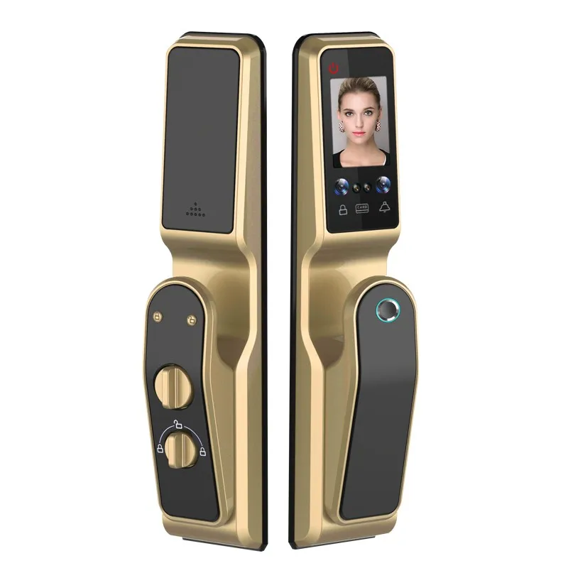 Allamoda Automatic Face Recognition Door Lock,Smart Fingerprint Code