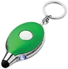 Professional Custom logo Branded Stylus LED Pen Keychain