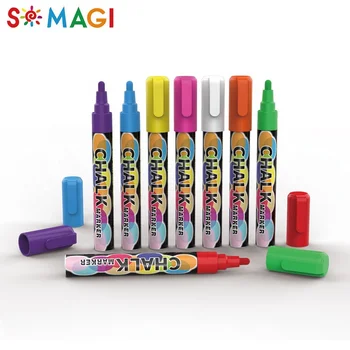 New Reversible Tip Liquid Chalk Marker Set 8 Colors Uni New Reversible Tip Liquid Chalk Marker Set 8 Colors Uni Paint Markers