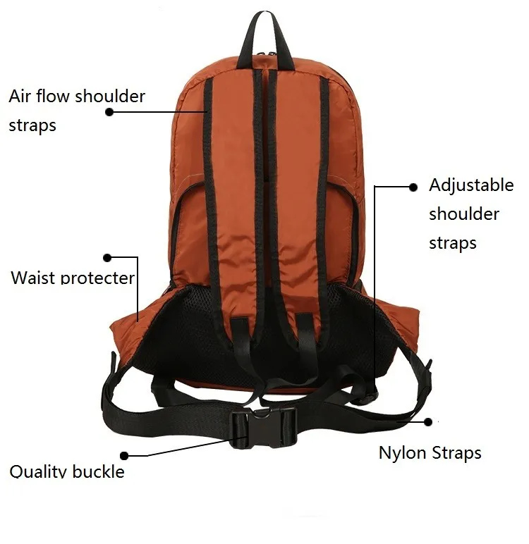 Multifunction Men's Waist Bags Converts To A Backpack Hiking Bags