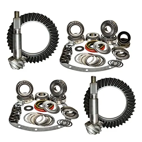 GPXJ825-4.11 8.25 Front and Rear 4.11 Ratio Gear Package Kit for Jeep Cherokee XJ with Dana 30 Reverse//Chrysler Nitro