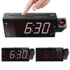 Portable led clocksunrise wall projection radio smart alarm clock radio machine character wholesale wall clock