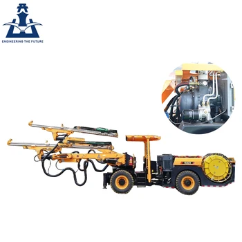 Double arm full hydraulic hard rock blasting drilling machine for sale, View drilling machine, KAISH