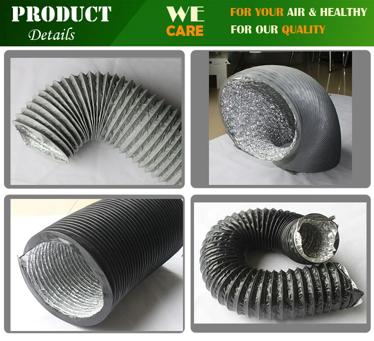 Semi Rigid Aluminum Flexible Air Duct Flexible Hose Buy Semi Rigid Aluminum Flexible Air Duct