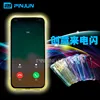 wholesale mobile phone accessories light up led phone case for iphone x tpu clear , selfie cover case