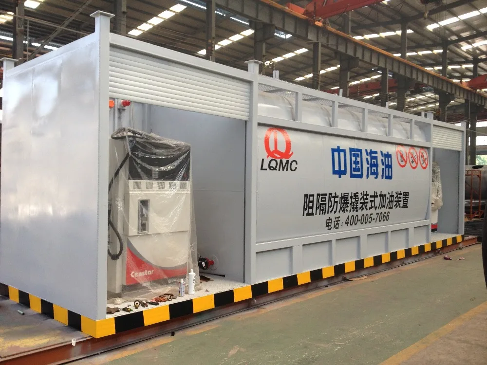 20ft And 40ft Mobile Fuel Station/container Filling Station With Fuel Dispenser/pump Buy