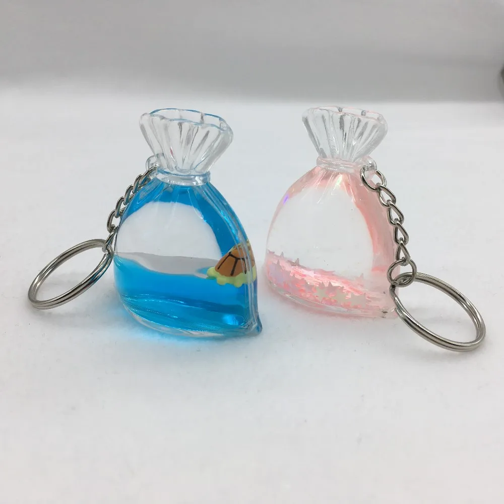 Floating Keychain With 3d Floater Purse Shape Wholesale Custombglitter ...