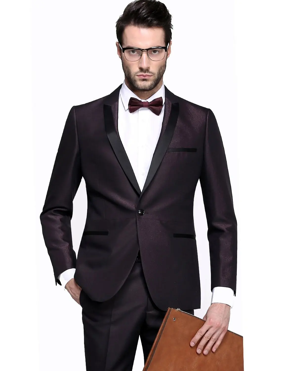 Dark Purple,Mtm,High-class Men's Business Suit - Buy Man Suit 2014,Suit ...
