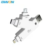 4 in 1 USB Type C USB Card Reader OTG USB C HUB for Macbook Pro Cellphones