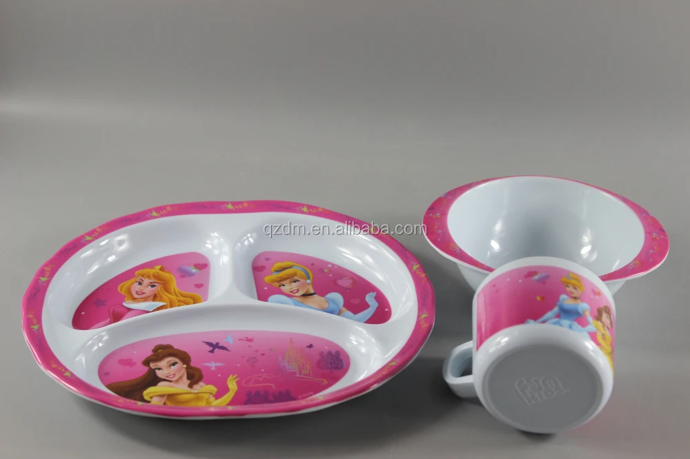 Melamine dinner sets for kids