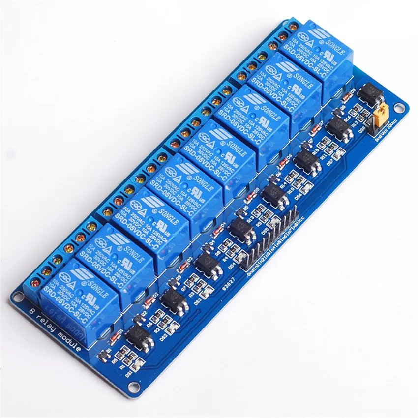 Relay Board 5v 6 Channel Relay Module With Light Coupling - Buy Relay ...