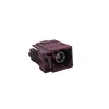 Fakra D Female right angle crimp radio car connector crimp RG174 rg316 for telematics and automotive communications technology