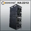Active double 12inch line array pro audio
