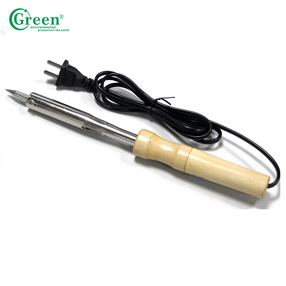 Cx - 100w Wooden Handle Soldering Iron - Buy Soldering Iron,Wooden ...